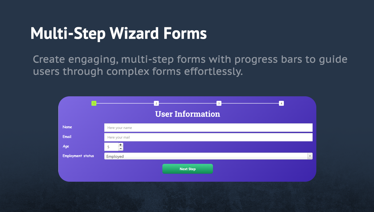 wizard forms